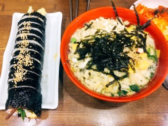 추억의김밥 & 대하튀김, 미니우동.jpg